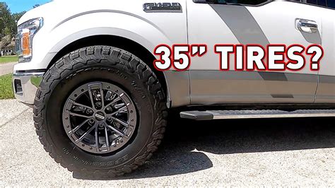what size tires are on the factory ford raptor